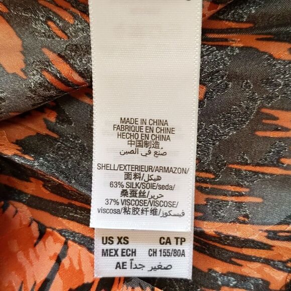 Juicy Couture black label silk viscose romper XS NWOT - Picture 6 of 11